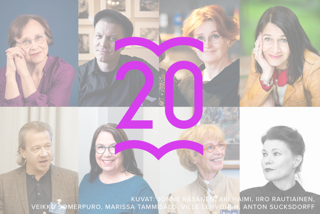 Virpi Hämeen-Anttila, Ville-Juhani Sutinen, Kaijamari Sivill, Riina Katajavuori, Heikki Karjalainen, Laura Kalvas, Kaari Utrio ja Hannele Mikaela Taivassalo